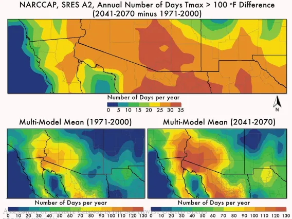 Figure 2 from Chapter 16 of Climate Assessment Report.