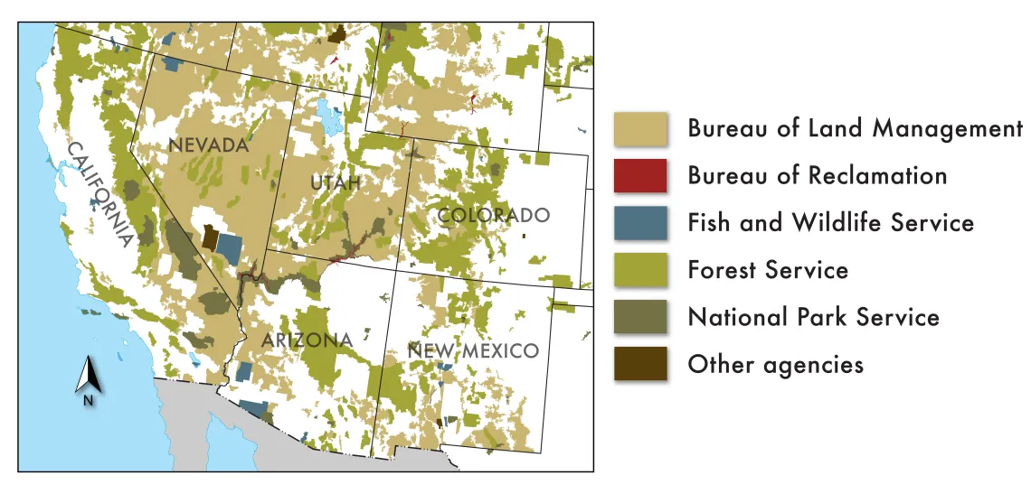 Complex patterns of land ownership and management across landscapes will make it difficult to coordinate decision making about climate changes.