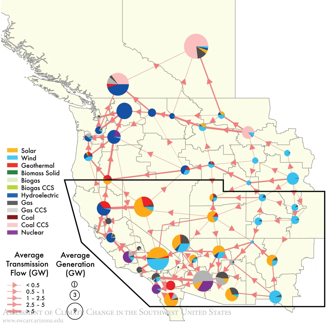 Figure 8 from Chapter 12 of Climate Assessment Report.