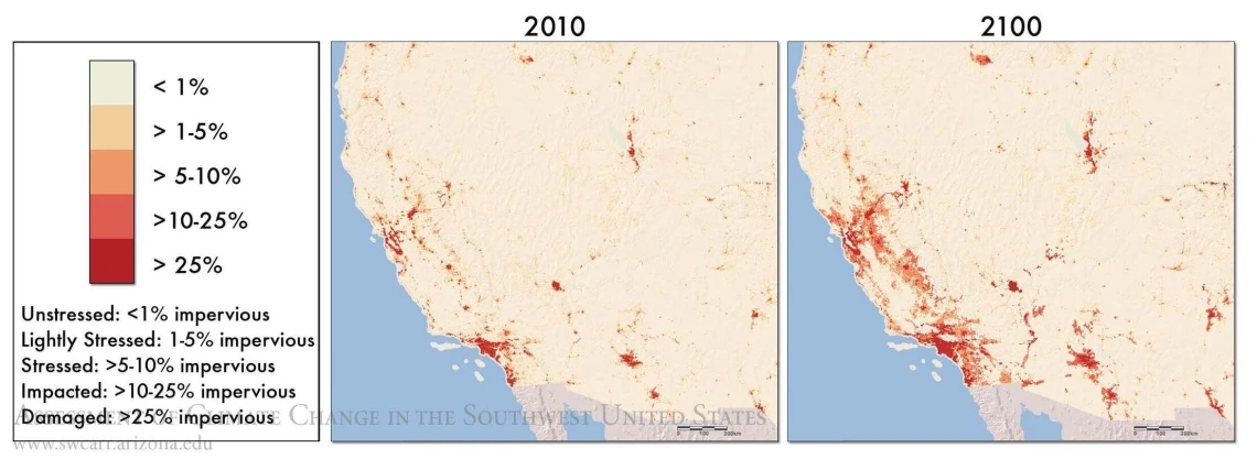 Figure 2 from Chapter 13 of Climate Assessment Report.