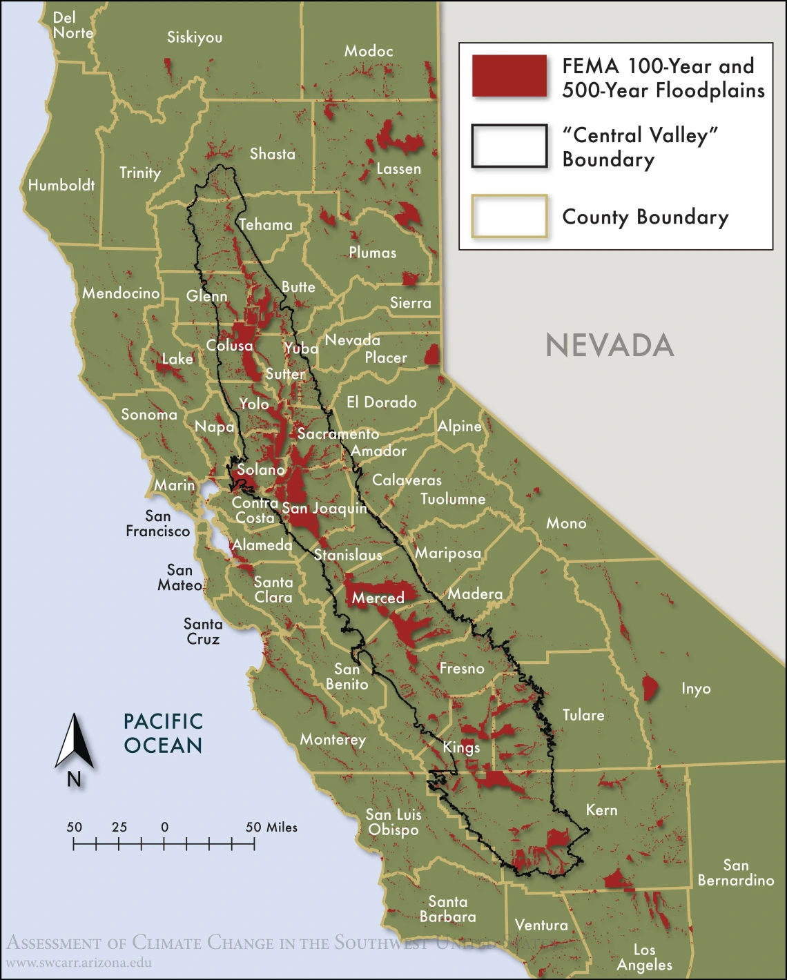 Figure 3 from Chapter 13 of Climate Assessment Report.