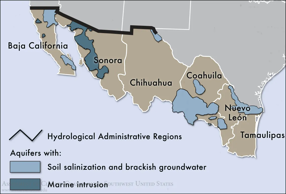 Figure 7 from Chapter 16 of Climate Assessment Report.