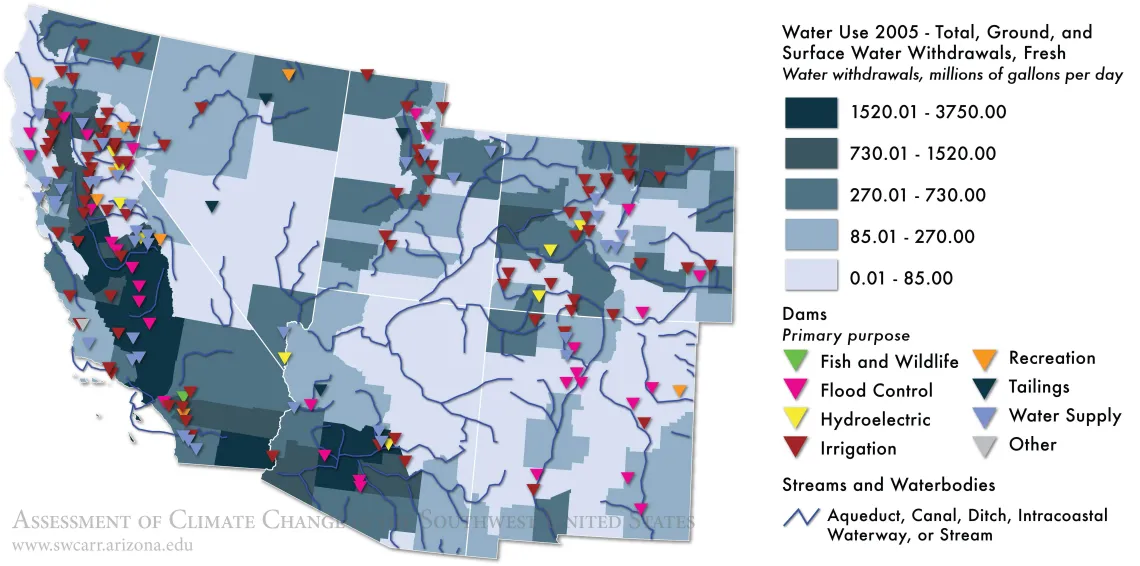 Figure 1 from Chapter 18 of Climate Assessment Report.